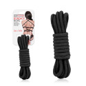 Черная хлопковая веревка 3 м для связывания Bondage Rope 