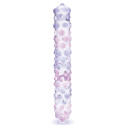 Фаллоимитатор с массажными точками 9" PURPLE ROSE