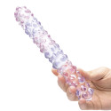 Фаллоимитатор с массажными точками 9" PURPLE ROSE