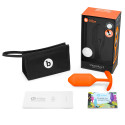 Профессиональная пробка для ношения B-vibe Snug Plug 3 оранжевая