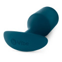 Профессиональная пробка для ношения B-vibe Snug Plug 6 морская волна