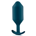 Профессиональная пробка для ношения B-vibe Snug Plug 6 морская волна