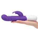 Небольшой тонкий фиолетовый массажер для G-точки SLIM SHAFT THRUSTING G-SPOT RABBIT