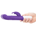 Небольшой тонкий фиолетовый массажер для G-точки SLIM SHAFT THRUSTING G-SPOT RABBIT