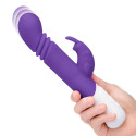 Небольшой тонкий фиолетовый массажер для G-точки SLIM SHAFT THRUSTING G-SPOT RABBIT