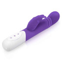 Небольшой тонкий фиолетовый массажер для G-точки SLIM SHAFT THRUSTING G-SPOT RABBIT