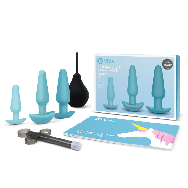 Набор для анального секса - подготовка и обучение B-Vibe Anal Education Set