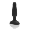 Анальный премиум-миниплаг b-Vibe Novice Plug черный