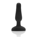 Анальный премиум-миниплаг b-Vibe Novice Plug черный
