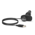 Анальный премиум-миниплаг b-Vibe Novice Plug черный