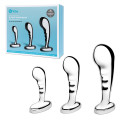Набор стальных стимуляторов простаты STAINLESS STEEL P-SPOT TRAINING SET