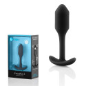 Профессиональная пробка для ношения B-vibe Snug Plug 1 черная
