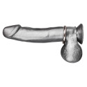 Стальное эрекционное кольцо 3,5 см STEEL COCK RING