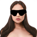 Черная мягкая маска на глаза Unisex Blindfold