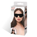 Черная мягкая маска на глаза Unisex Blindfold