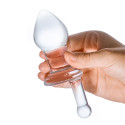 Прозрачный плаг с ручкой Glass Juicer
