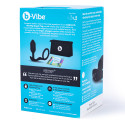 Вибрирующий плаг с кольцом для эрекции Vibrating Snug & Tug размер M