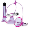 Вибропомпа для клитора и сосков Vibrating Nipple Suckers with Clitoral Pump and Quick Release
