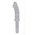 Большой двусторонний стимулятор 11" REALISTIC DOUBLE ENDED
