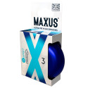 Презервативы с двойной спиралью MAXUS G Spot №3 в железном кейсе
